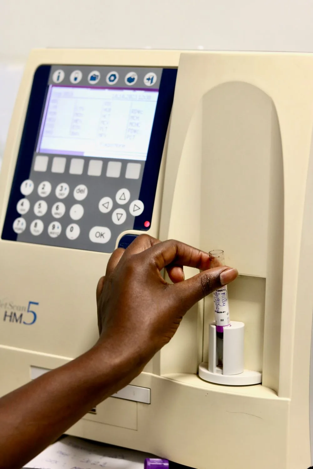 In-house laboratory testing at NVVH