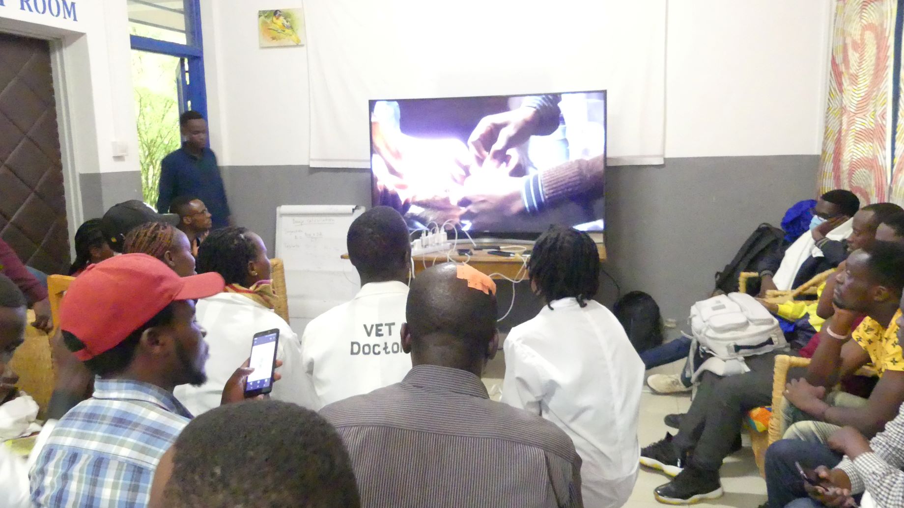 Training at NVVH Musanze Knowledge Center